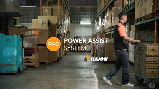 PAS, Power assist system for Industrial, motorized from HAION Caster