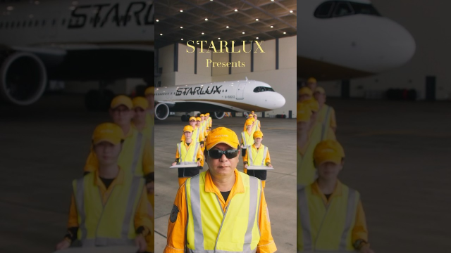 Starlux Airlines 星宇航空｜美西航線 舉牌篇