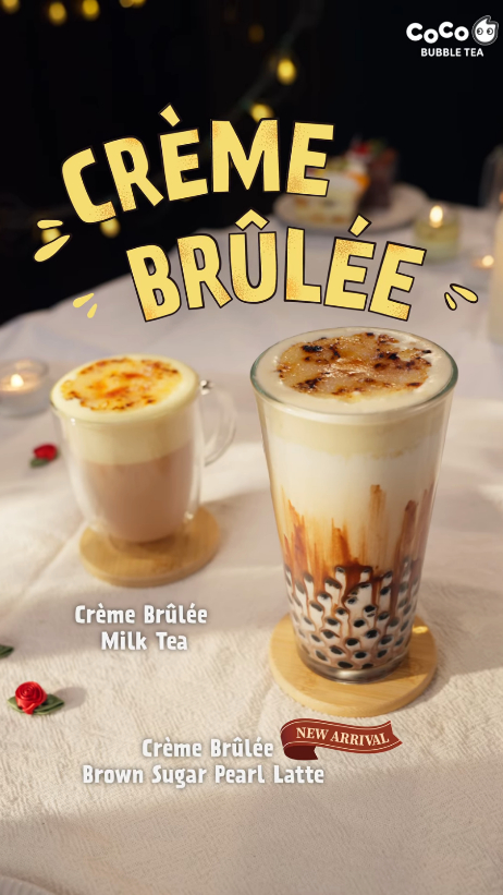 Indulge in layers of flavor — smooth, toasty, sweet, and chewy.