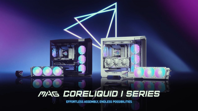 MAG CORELIQUID I Series: Cool Power, Unstoppable Performance | AIO Liquid Cooler | MSI