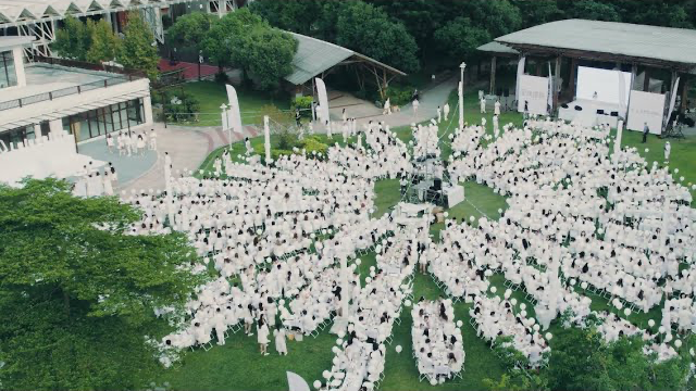 2022台北國際白色野餐 Le Dîner en Blanc–Taipei