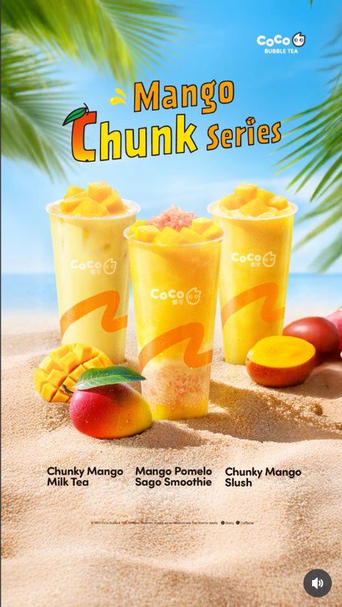 Sun☀️, sand🏖️, and... chunky mango bliss.