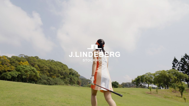 商品宣傳｜J.LINDEBERG - 《High Summer》野獸畫派 橘色系列