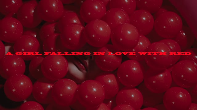 ELLE new talent | A GIRL FALLING IN LOVE WITH RED