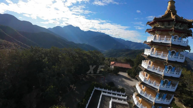 「探索日月潭的隱藏美景！慈恩塔全景大公開」4K 高空航拍 FPV視角拍攝